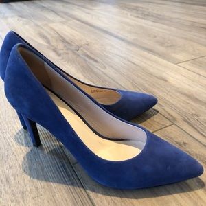 Women’s Cole Haan blue suede shoes